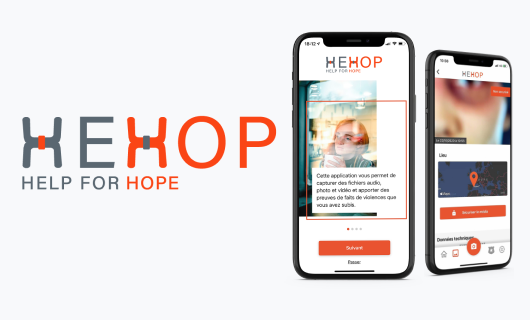 HeHop - Application d'assistance aux victimes de violences